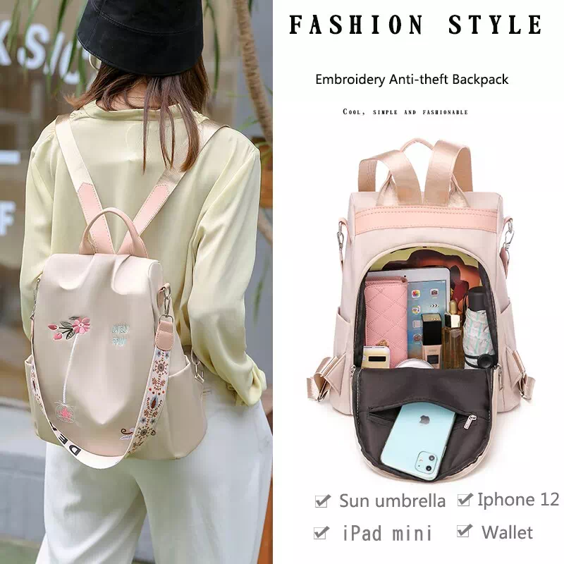 Mochila Oxford impermeable para mujer - Imagen 4
