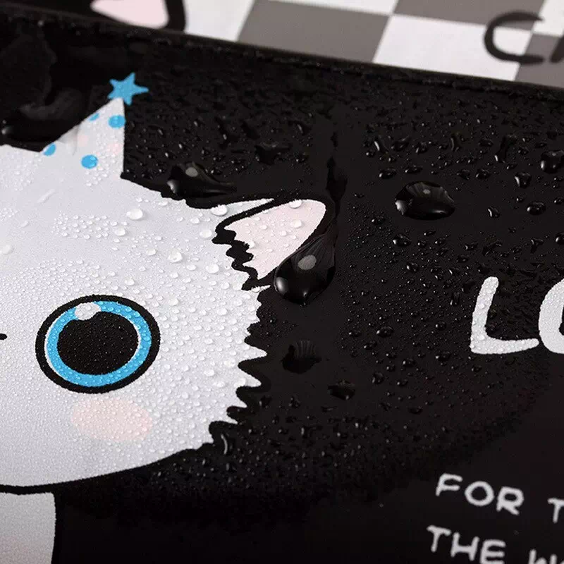 Estuche de lápices escolares Kawaii gato - Imagen 5