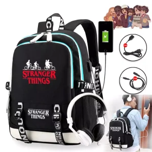 Mochila escolar Stranger things