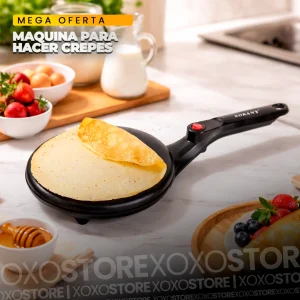Maquina para hacer crepes