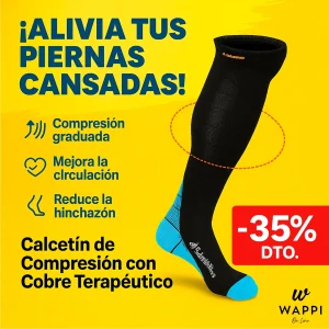 🧦Calcetines de Compresión con Cobre Terapéutico