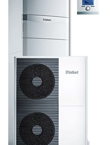 VAILLANT modelo aroTHERM split uniTOWER VWL 12/5 400 V AS (VWL 125/5 AS 400 V S3+VWL 128/5 IS con Multimatic 700 VRC 700 cableado)