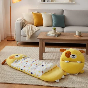 MAGICALCUDDLE – Saco de dormir de peluche 2 en 1 para niños